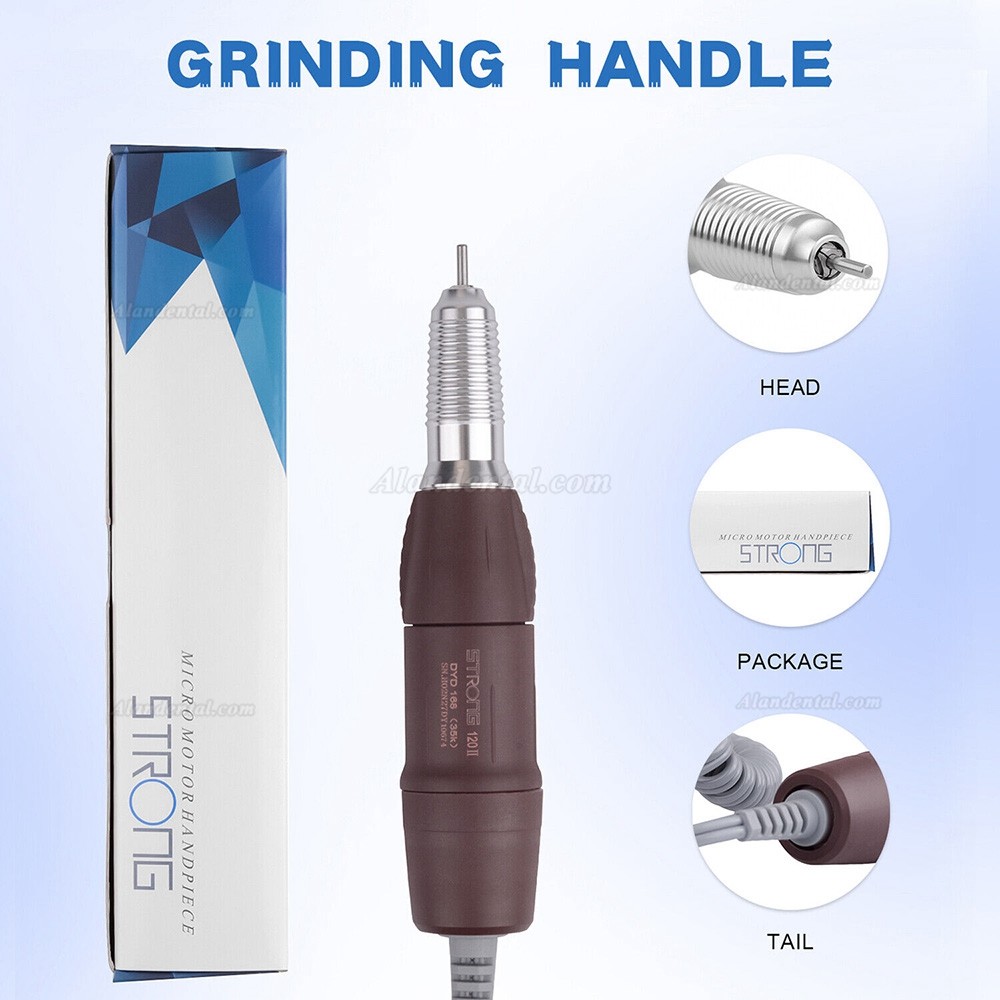 STRONG 120 Dental Lab Micro Motor Handpiece 35000RPM 2.35mm